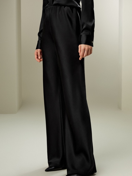 Lilysilk Pants - 100% Mulberry silk bias cut pants